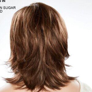 Dazzle Wig by Jaclyn Smith  8/27#4  Caramelized Brown rooted